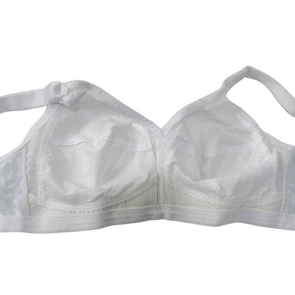 Playtex 18 Hour Sensational Support Wire-Free Bra 20/27 White Women SZ 38DDD - Picture 6 of 9